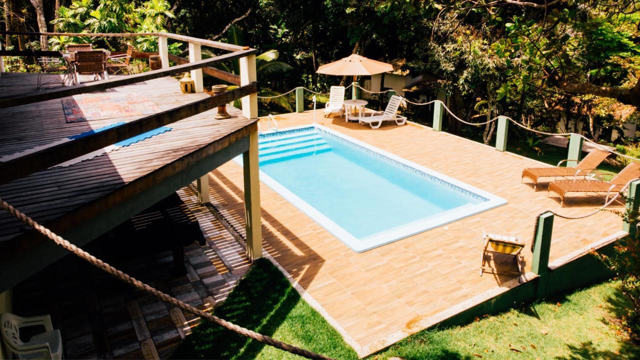 Eco Lodge Serendipity Santa Cruz Cabralia Bagian luar foto